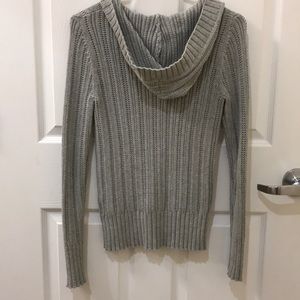 Old Navy Sweaters - Gray Button Up Sweater with a Hood Old Navy Sweaters - Gray Button Up Sweater with a Hood